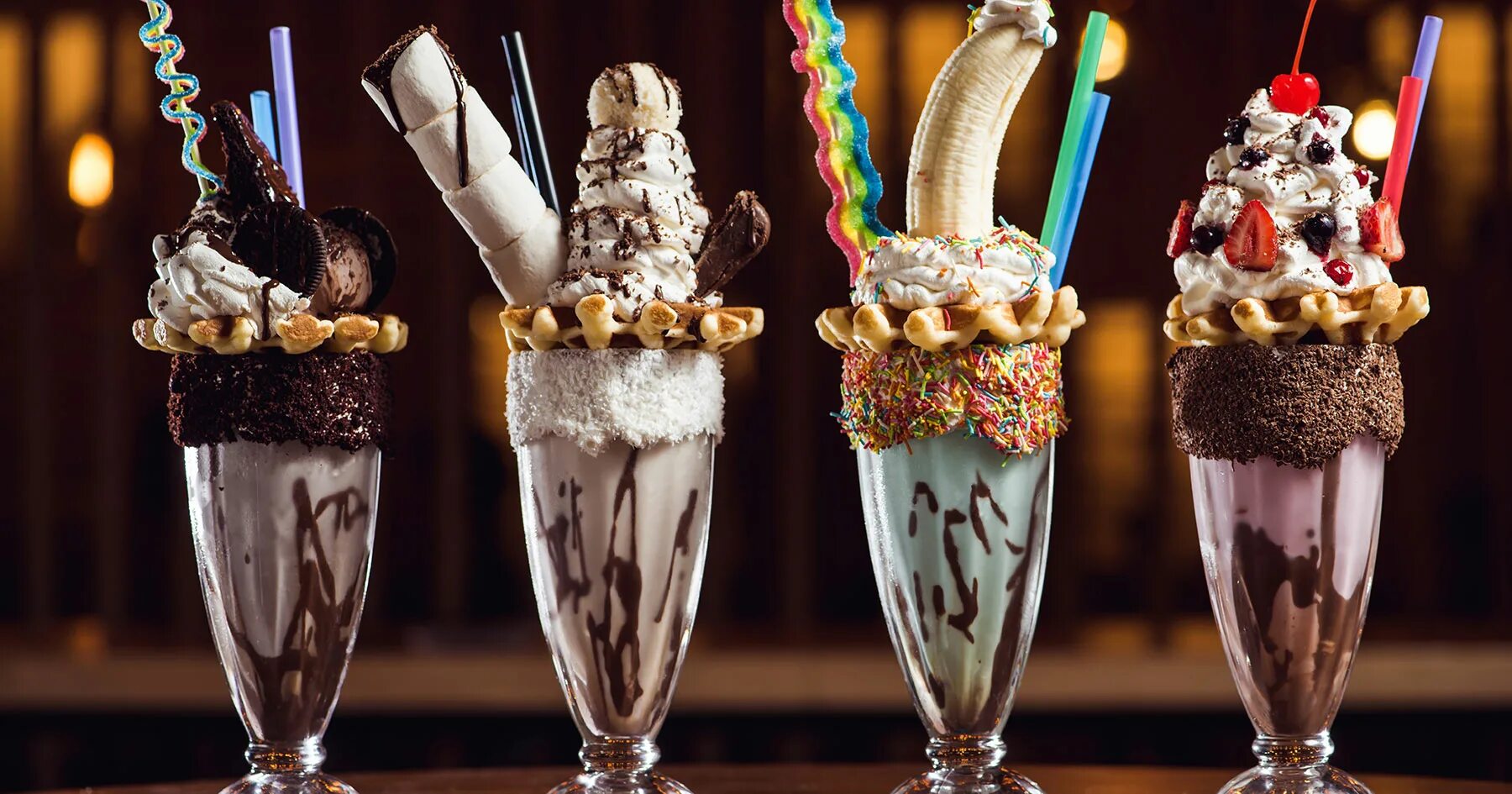 Karamel va vanil notalari bilan shirin yo‘nalish uchun kokteyl